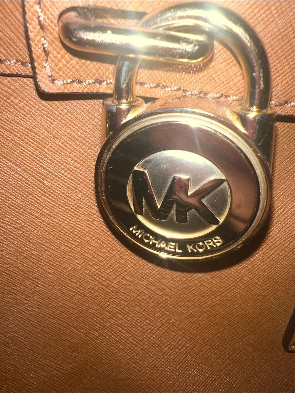 MICHAEL Michael Kors Hamilton Leather Satchel